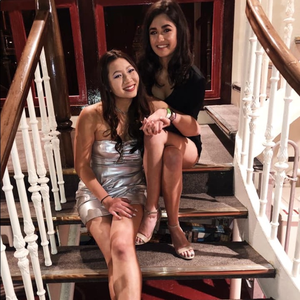 Revolve Silver Dress - image 4